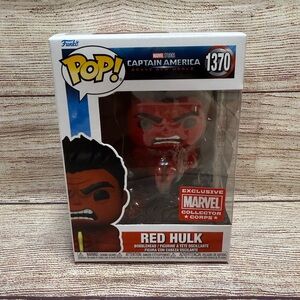 Funko Pop! Captain America Brave New World Red Hulk MCC